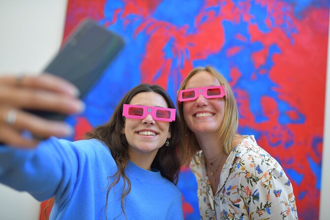 IAM Illusion Art Museum Prague Fast Pass Ticket - Interactive trick art: touching displays, nailing angles, and making it work
