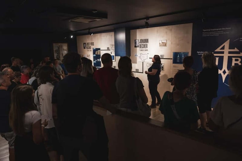 Karlovy Vary: Home of Becherovka Visitor Center Guided Tour - The included tasting at Jan Becher: how the pours are set up