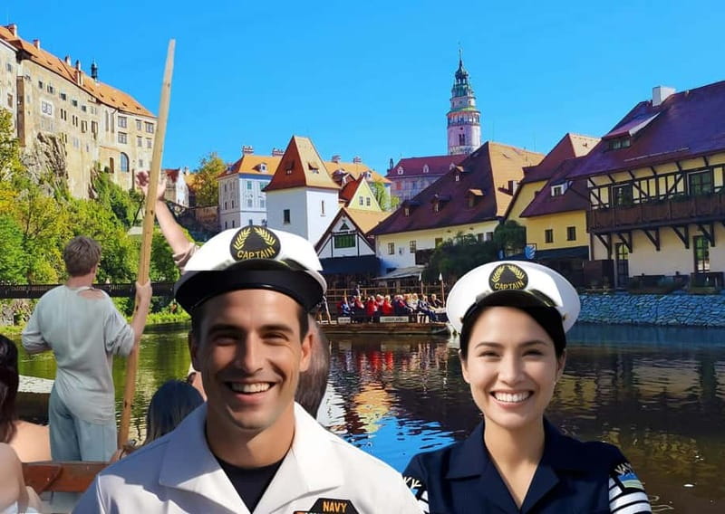 Krumlov's Best Of: River Cruise, Castle Tour & Lunch ☀️| 5h - From náměstí Svornosti to the first viewpoints, you start with orientation