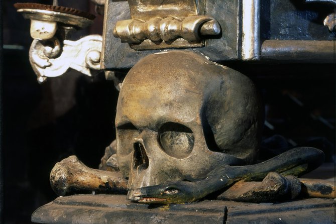 Kutna Hora & St. Barbara Cathedral & Ossuary - Stop 1: Sedlec Ossuary, The Bone Chapel Interiors