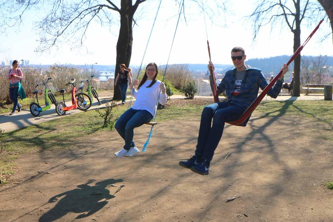Live-Guided Half-Day Segway & E-Scooter tour - Dancing House, National Theatre, and Kampa’s riverside art island
