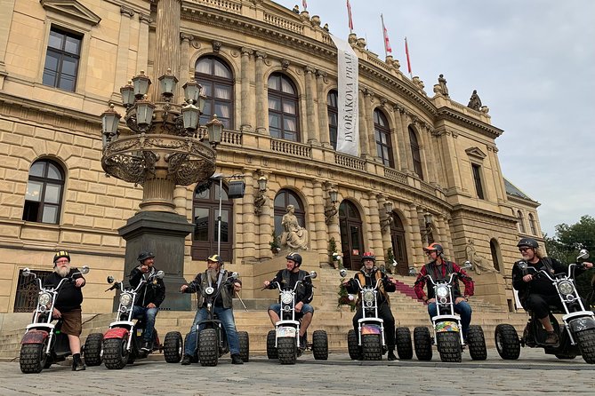 Live-Guided Tour - Trike-Harley Adventure of Prague - Old Town Square and the Astronomical Clock Tower, only on 3-hour options