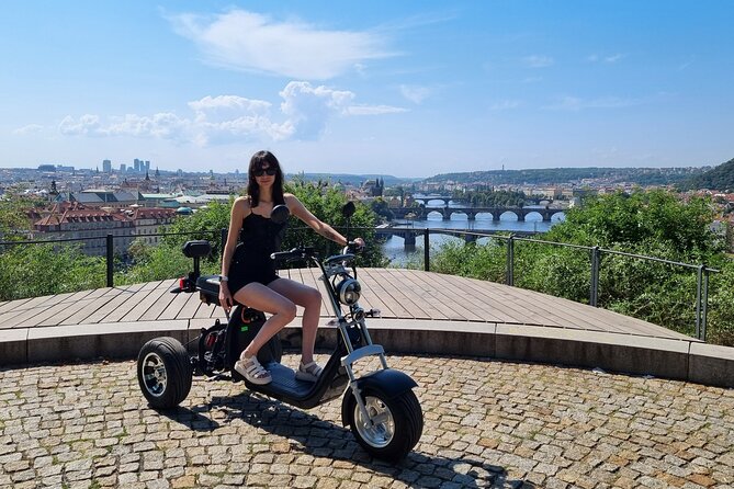 Live-Guided ️Trike-Harley️ Viewpoints tour of Prague - Why Prague on an e-Trike Feels Different Than Walking