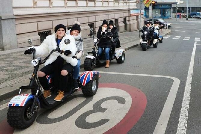 Live-Guided ️Trike-Harley️ Viewpoints tour of Prague - John Lennon Wall and the Creative Protest Energy of Kampa