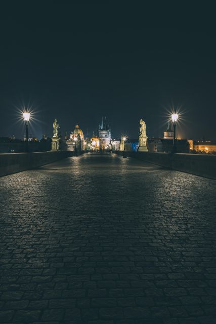 Mystical Night Tour of Prague - Ungelt Customer Yard and the Oil Lamp Walking Style