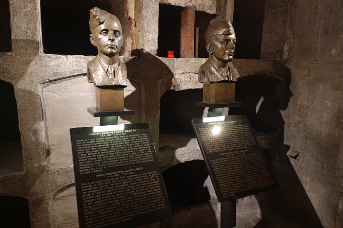Operation Anthropoid Tours & Lidice Village in Detail - Stop 2: Cathedral storytelling, crypt access, and Becherovka at At the Paratroopers