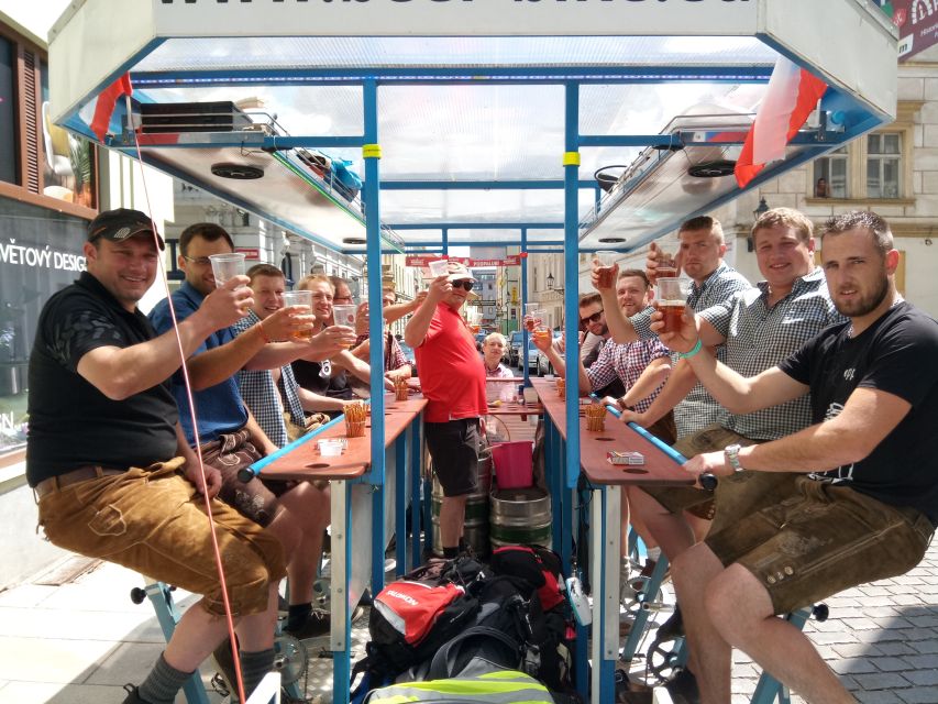 Pilsen: 1.5-Hour Beer Bike with Unlimited Beer - Why this beer bike in Plzeň is fun for real groups