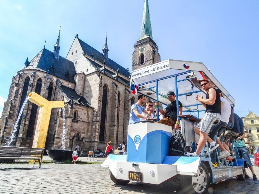 Pilsen: 1.5-Hour Beer Bike with Unlimited Beer - 90 minutes in motion: how the riding part actually feels