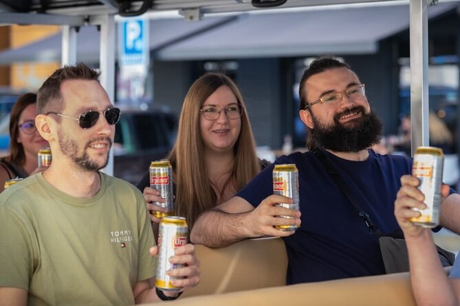 Pilsen Beer Bus for 18 years old above - Alcohol included, but eat first because snacks are not