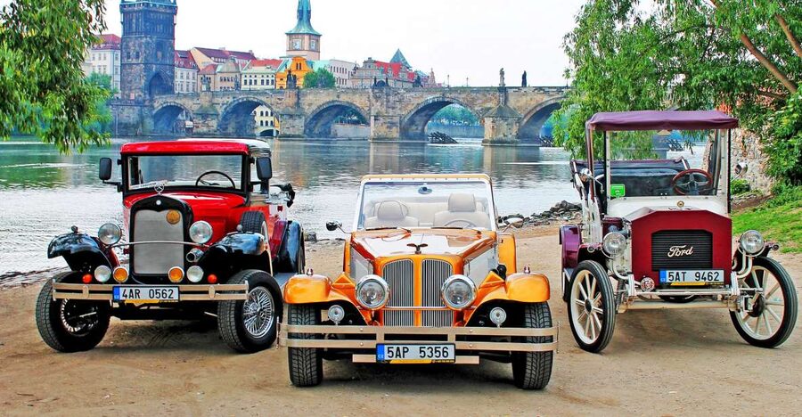 Prague: 1.5-Hour Vintage Car Tour - Price and value for $253 per group up to 5 people