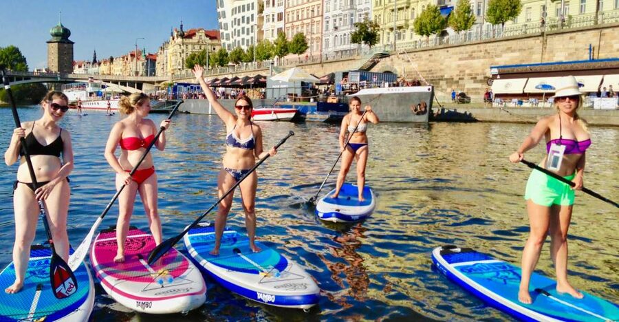 Prague: 2-Hour Paddle Boarding in the City Centre - Your guide matters: why Sam and Victor make this tour feel easy