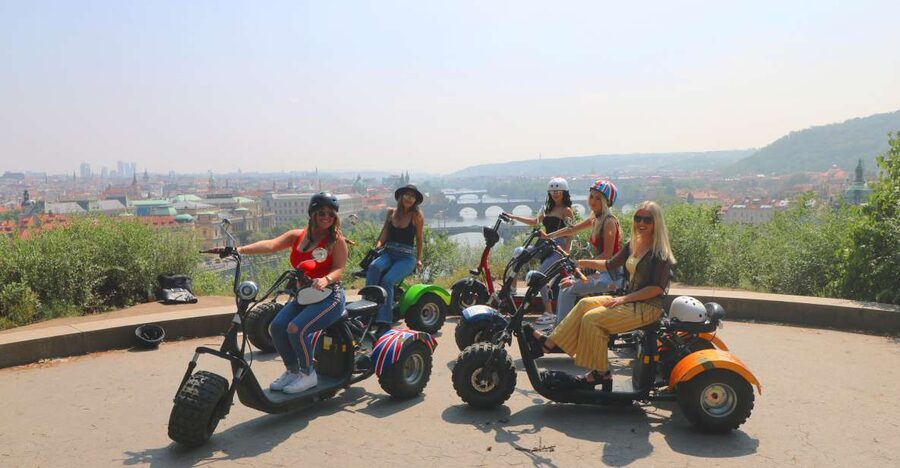 Prague: 2-Hour Trike Live Guided Tour of Old Town - Strahov Monastery viewpoint, plus the optional library inside