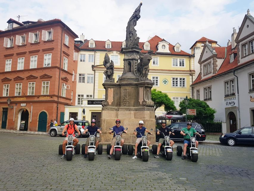 Prague: 2-Hour Trike Live Guided Tour of Old Town - Pace and comfort: not speeding through cobblestones