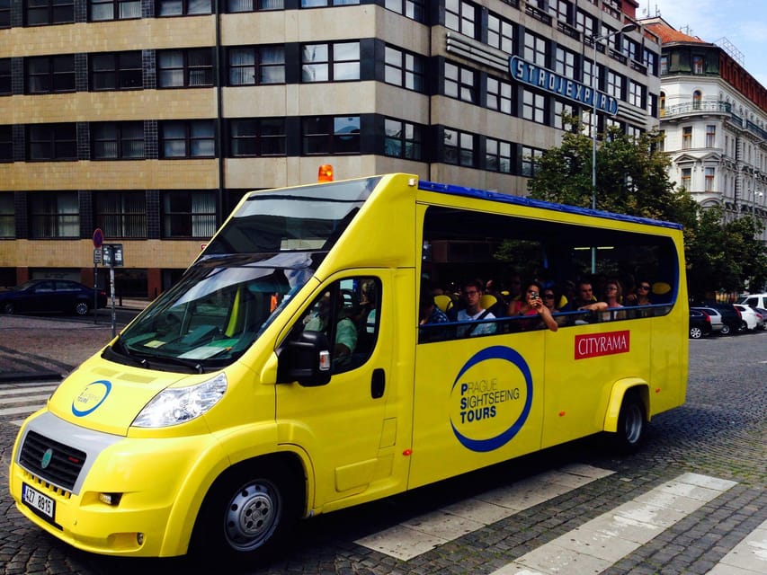 Prague: 2 hours city tour + 1 hour boat cruise - State Opera, National Museum, and Wenceslas Square’s statue moment