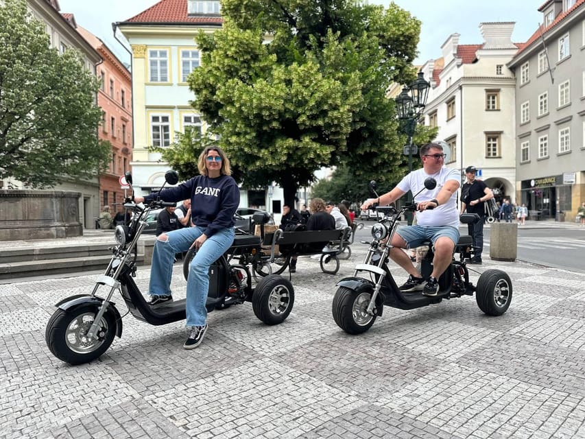 Prague: 2 hours FUN TRIKE tour in Prague with guide - Timing, route flow, and what a “two hours goes fast” feeling really means