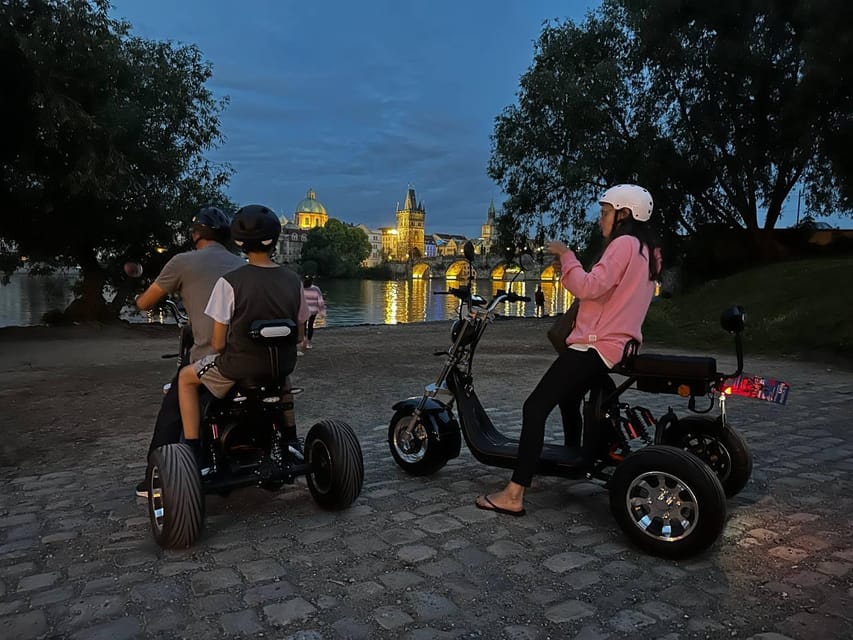 Prague: 2 hours FUN TRIKE tour in Prague with guide - The park viewpoint that gives you a real Prague “wow” moment