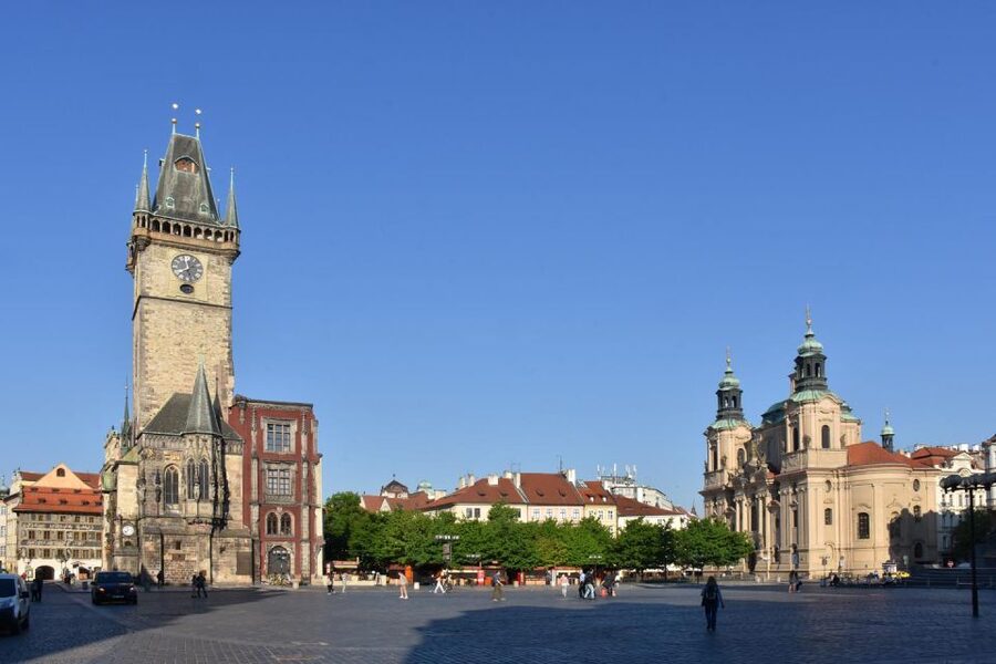 Prague 3-Hour Tour with Astronomical Clock Admission - Old Town Hall area and the Astronomical Clock Tower, with the important distinction about interiors