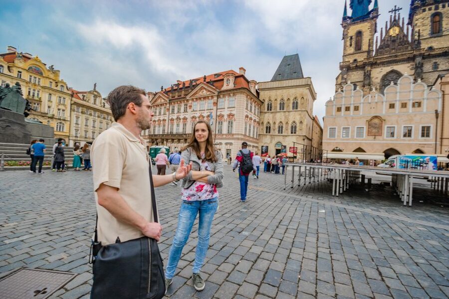 Prague: 3-Hour Walking Tour of Old Town & Prague Castle - Charles Bridge: statues, myths, and why your photos will look better