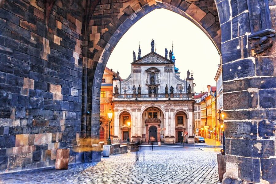 Prague: A. Vivaldi Four Seasons at St. Salvator Church - St. Salvator Church and the Klementinum setting that changes the sound