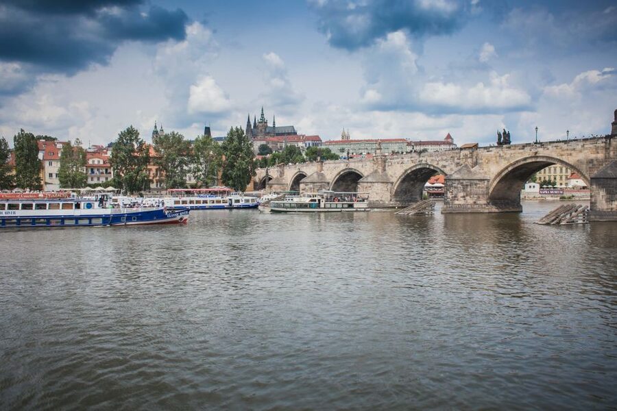 Prague: Afternoon Beer Cruise with Drinks Included - Top deck photos, inside comfort, and Wi-Fi onboard