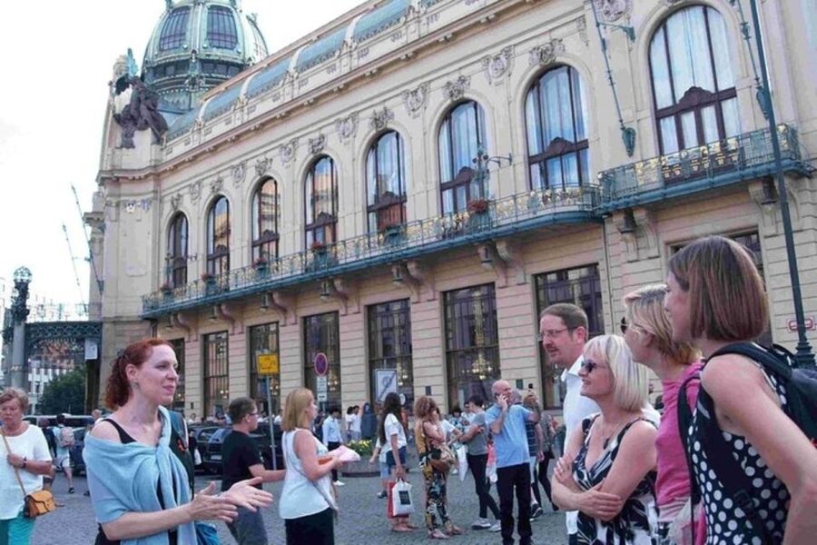 Prague Art Nouveau and Cubism Walking Tour - Lucerna Bar: when architecture turns into an atmosphere