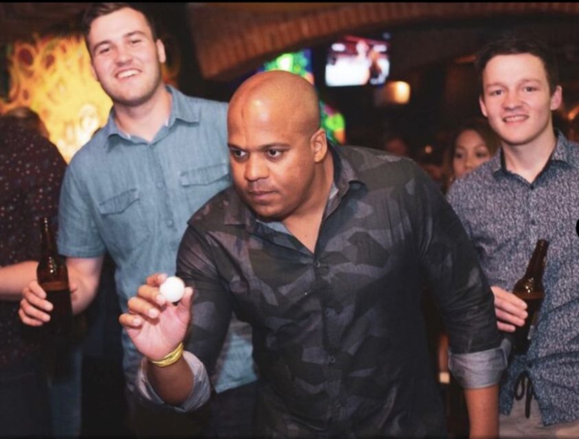 Prague: Beer Pong Experience with Unlimited Czech Beer - Playing music, setting the mood, and getting the staff on your side