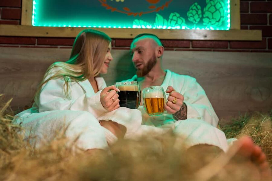 Prague: Beer Spa Experience with Unlimited Beer and Sauna - What Happens in the Private Prague Beer Spa Room