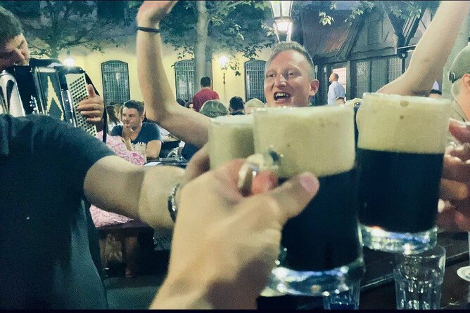 Prague Beer Tour - The Oldest Pubs and Breweries in Prague - U Fleků: founded 1499, 500th anniversary in 1999, named after Jakub Flekovský