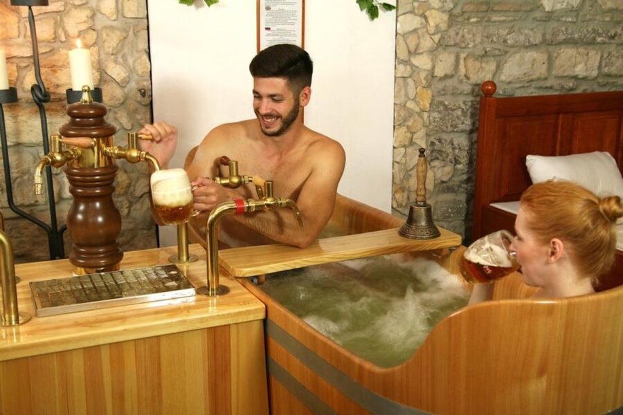 Prague: Bernard Beer Spa with Beer and Massage Option - The souvenir that actually feels like part of the experience