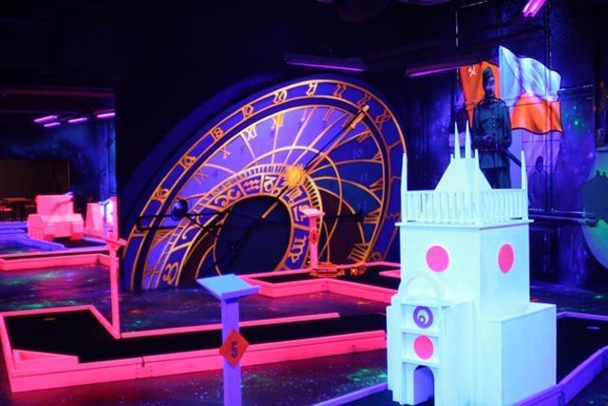 Prague Black Light Mini Golf Admission Ticket - A Rain-Proof Break From Old Town Lines (Without Feeling Like You Escaped Prague)