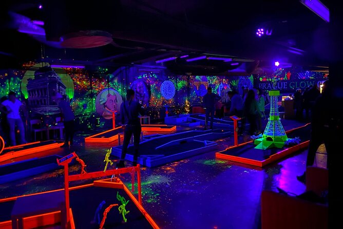 Prague Black Light Mini Golf Admission Ticket - Price and Time: What $16.90 Gets You in Real Terms