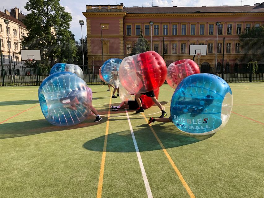 Prague: Bubbles football in city centre of Prague - Key things to know before you book