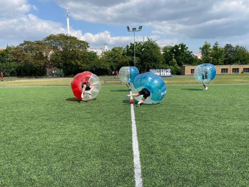 Prague: Bubbles football - Zorb Football in centrum - Prague’s Bubble Football Setup, Why It’s a Great 1-Hour Stop