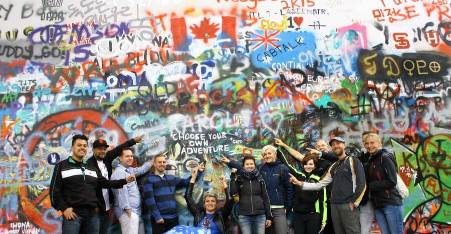 Prague Castle and Charles Bridge Private Walking Tour - John Lennon’s Wall, your handprint and a surprising slice of modern Prague