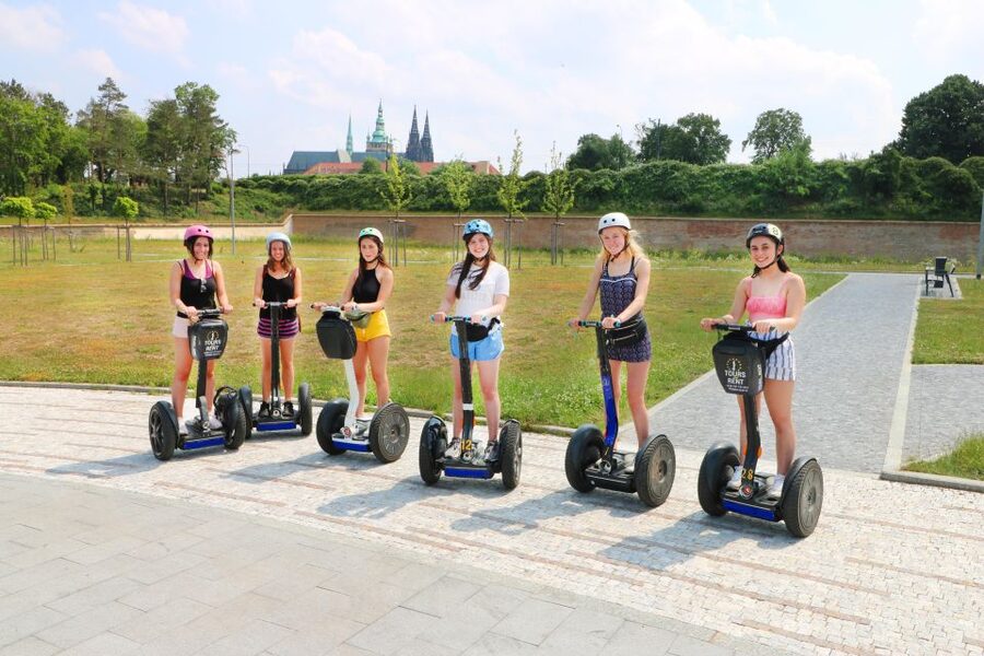 Prague: Castle and Monastery Segway Tour - Riding Through Prague Between Landmarks: Embassies, Parks, and the Hilly Bits