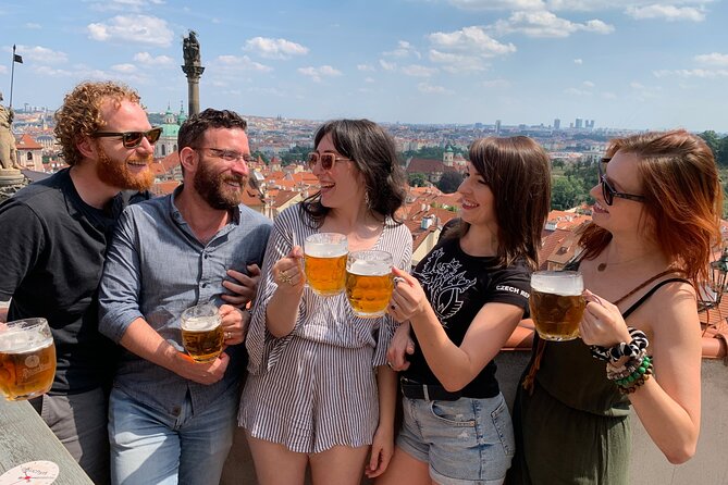 Prague Castle and Pubs Tour with Drinks Included - Start at Malá Strana’s main square, then your first pub drink