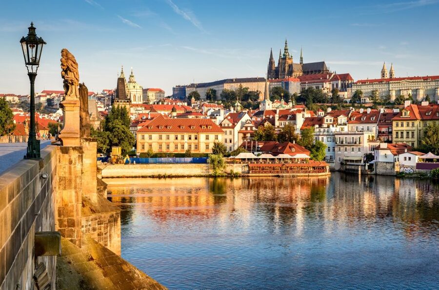Prague Castle and St. Vitus Cathedral Private Walking Tour - Hradcany Square and the main gate, where the castle’s scale hits