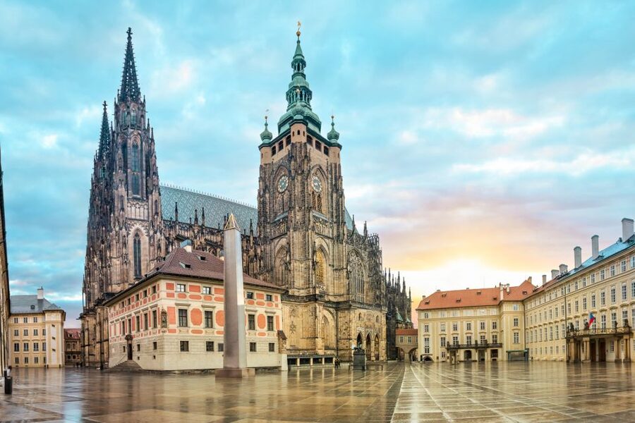 Prague Castle & Castle District: 2-Hour Guided Tour - Lesser Town’s “small town inside Prague” feeling on the way up