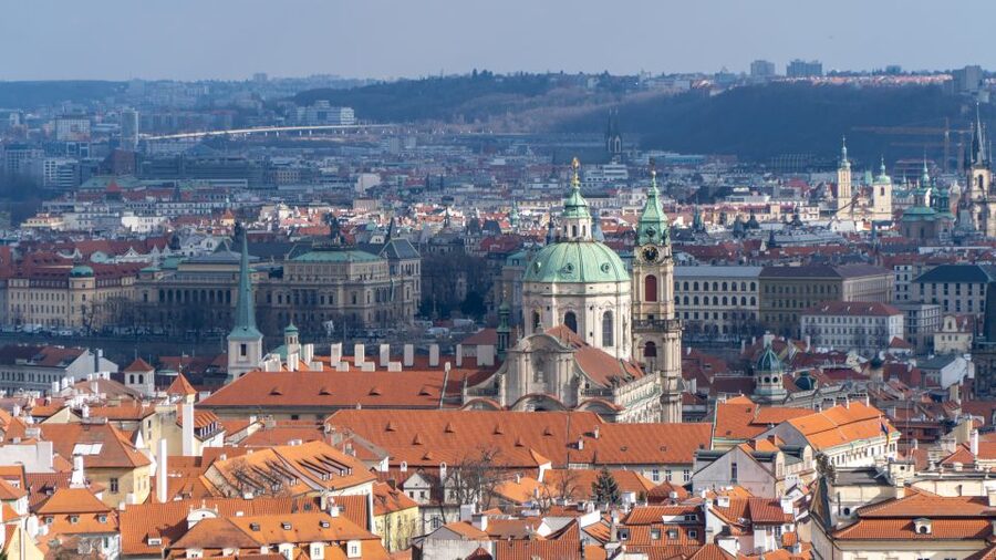 Prague: Castle Grounds & Highlights Walking Tour small-group - St. George Basilica and the Stories Behind the Stones
