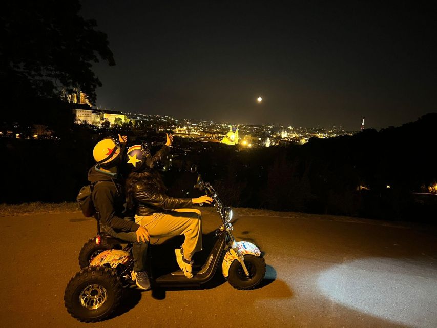 Prague City sightseeing in Night Trike Tour - Key Points Worth Booking