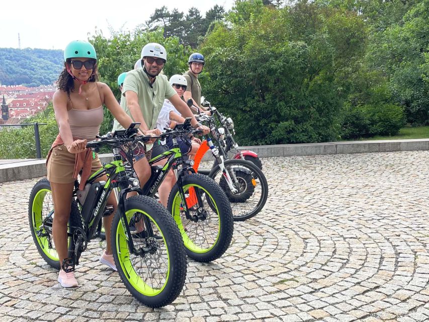 Prague: City Viewpoints Tour by Electric Fat Bike - Lesser Town Overlooking Vltava and Old Town, the View That Feels Close