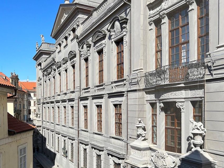 Prague: Clam-Gallas Palace Entry Ticket with Audio Guide - The ceremonial staircase and the 2nd floor payoff