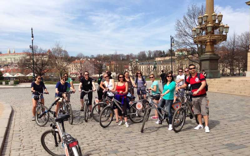 Prague: Classic City Bike Tour - Dancing House and Kampa Island: where Prague gets playful