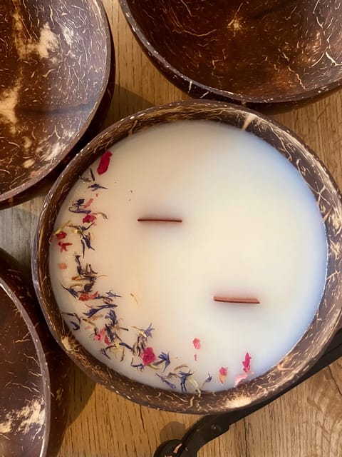 Prague: Coconut Candle Workshop - The 2-Hour Flow, Step by Step, So You Know What Will Happen