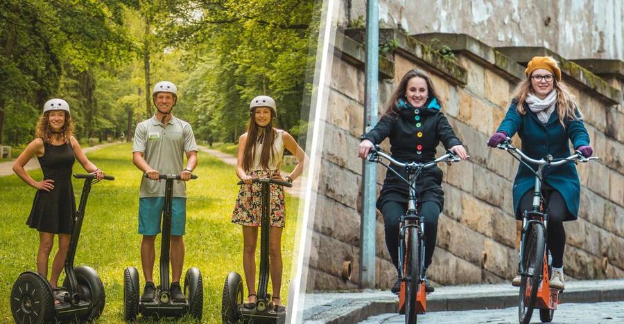 Prague: Combined Segway & E-Scooter City Highlights Tour - Letná Park and the Beer Garden Views, Expo 58, and Metronome