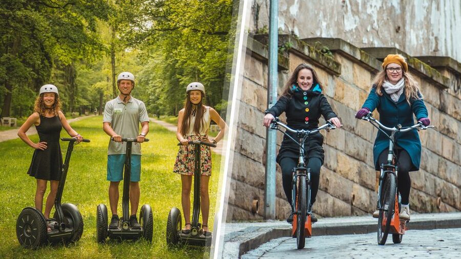 Prague: Combined Segway & E-Scooter City Highlights Tour - Prague Castle and Strahov Districts: Views You Feel in Your Legs