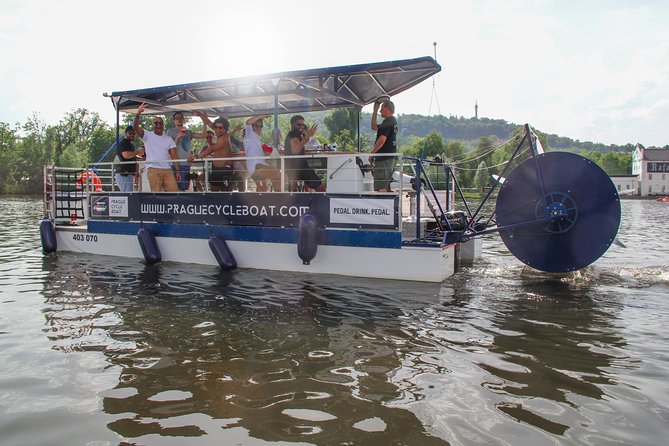 Prague Cycle Boat - The Swimming Beer Bike - Price and value: what $532.33 per group really means