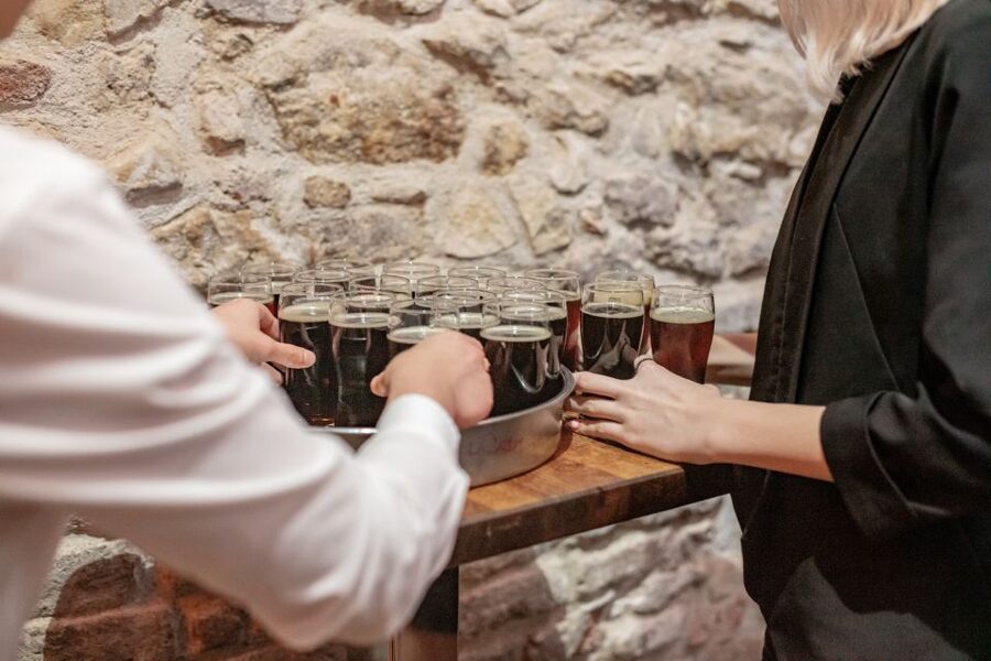 Prague: Czech Beer-Tasting Experience with Snacks - Where the tasting starts: Discover Prague Tours office, then a classic bar vibe