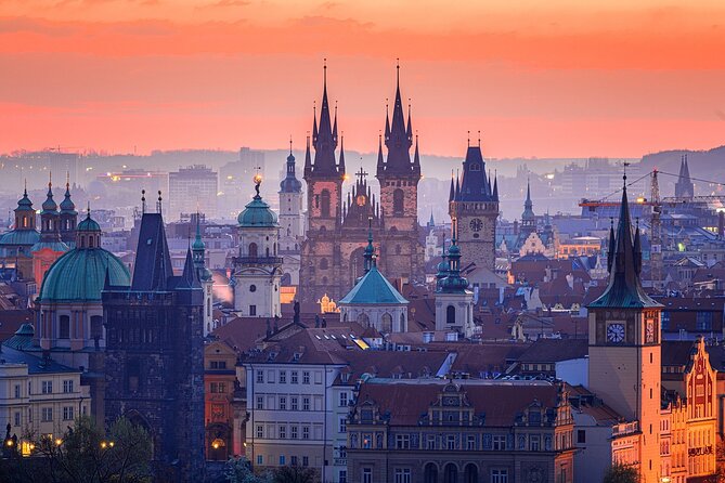 Prague DeLuxe Tour: Views, Hidden Gems, Tastings & River Cruise - Strahov walk, panoramic views, Strahov Library, and a Czech drink