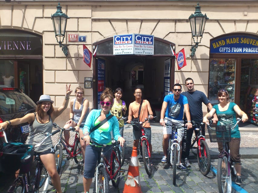 Prague E-Bike City Ride tour : 2hrs - Cobblestones and Old Town streets: the texture you feel
